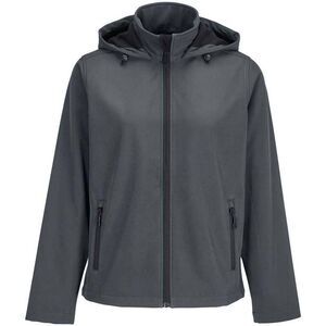 SOLS Womens/Ladies Race  Soft Shell Jacket / Charcoal